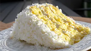La madeleine coconut cream cake recipe